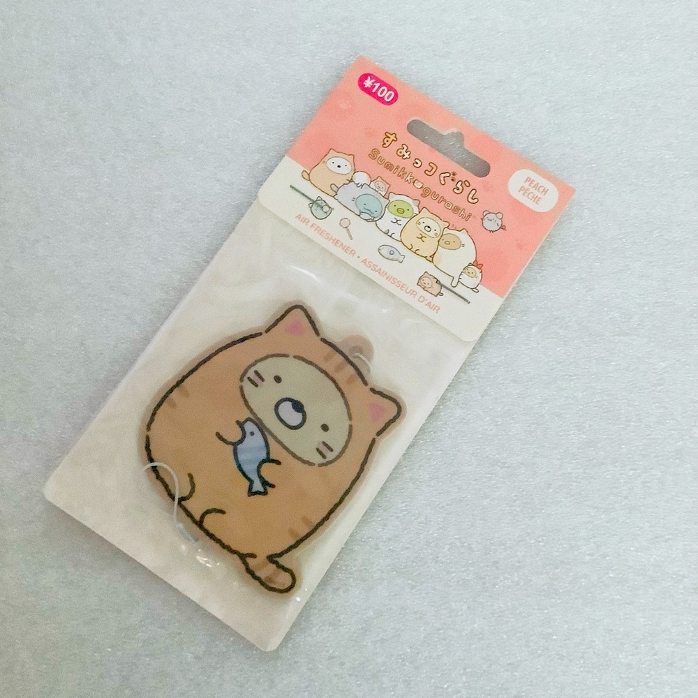 Sumikkogurashi peach air freshner